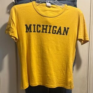 Vintage Michigan University of Michigan fitted tee